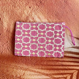 Pochette en Tissu Brocart Marocain - Sacs -Beldizana votre boutique d’artisanat en ligne