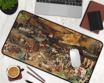 Bruegel Triumph of Death Desk Mat - Gothic Medieval Art Mousepad