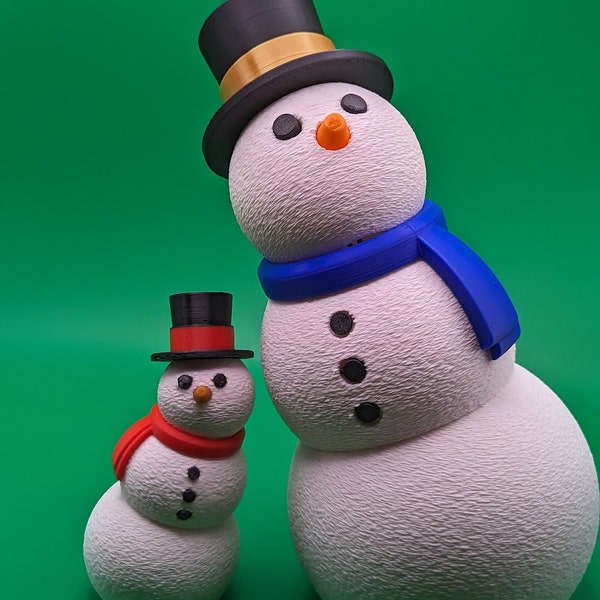 Twisty Snowman in Winter Gear Fidget