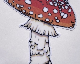 Fly Agaric - Vinyl Sticker