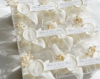 Personalized Wedding Gift | Engagement favor | Guest gift for Hochzeit & Relaxation | Bubble candle