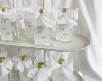 Recuerdos de boda con agua de Zamzam: Botellas de Zamzam personalizadas | Regalos de boda islámicos | Recuerdos de Nikkah y henna