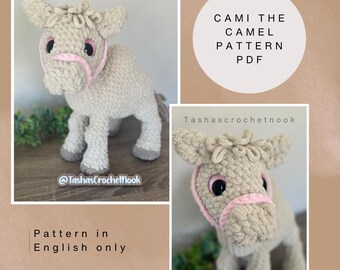 Camel Toy Knitting Pattern (PDF) - Etsy