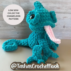Mini Chloe the Chameleon-Pattern-Intermediate level-ENGLISH ONLY