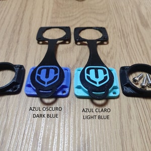 Mondraker upper charging port cover blue