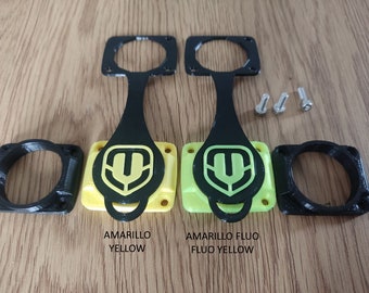 Mondraker upper yellow charging port cover