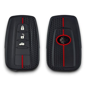 Schlüssel Hülle Passend für TOyobera CHR CHR Prado Prius Camry Corolla RAV4 Silikon Abdeckung