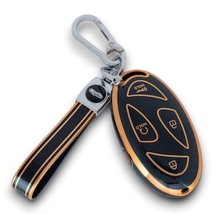 Funda para llave de Hyundai IONIQ 6 Kona EV Tucson de 5 botones con llavero