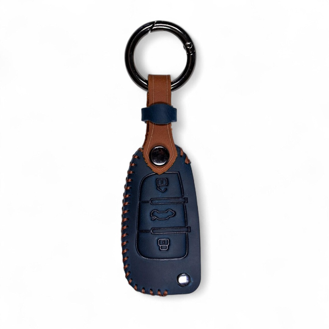 Leather Key Cover Shell Fob Cover for Audi A1 A3 A6 Q2 Q3 Q7 TT TTS S3 ...