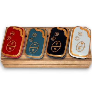 Funda protectora de TPU para llave de coche con mando a distancia de 3/4 botones para Lexus IS250 IS300C RX270 CT200H