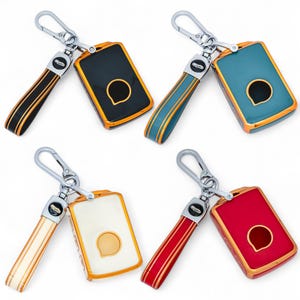 Key Case For Volvo XC40 XC60 S60 S90 XC90 V60 V90 C40 with Keychain Fob Cover
