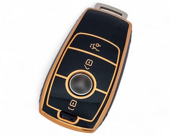 TPU Car Key Fob Case Cover Shell For Mercedes Benz A C E S Class Gls Cle Cla