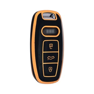 Car Key Case Fits Audi A3 A6 A7 A8 A8L Q8 E-Tron Q5 Q8 C8 D5 RS6 RS7 S3 S6 TPU