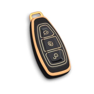 For Ford Focus Fiesta Mondeo Titanium Key Case Cover Remote 3 button TPU