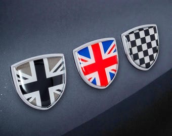 R53 Supercharged Signature Chrome 3D Domed Gel Sticker Badges Fits Mini Cooper S | UK