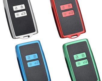 Car Key TPU Protector Fit for Renault Clio Megane Koleos Kadjar Captur Dacia