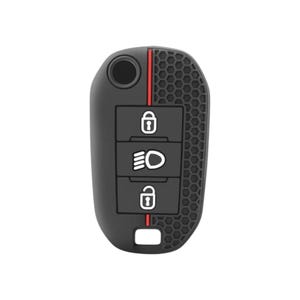 Car Key Case Compatible with Peugeot 208 308 408 508 2008 30 Silicone Cover