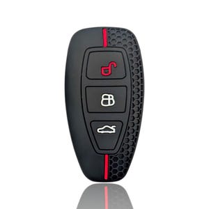 For Ford Focus Fiesta Mondeo Titanium Key Case Cover Remote 3 button Silicone