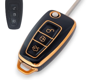 Key Cover For Ford Mondeo S-Max Focus Galaxy Remote Fob Shell Case