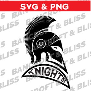 Knights SVG Knights Mascot svg Knights team svg Knights SVG Knights School Spirit svg School Spirit School Mascot Vector File