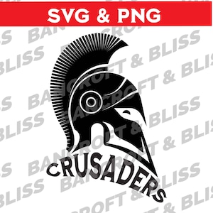 Crusaders SVG Crusaders Mascot SVG Crusaders team SVG Crusaders png Crusader school Crusader. mascot Crusader vector design svg fan design
