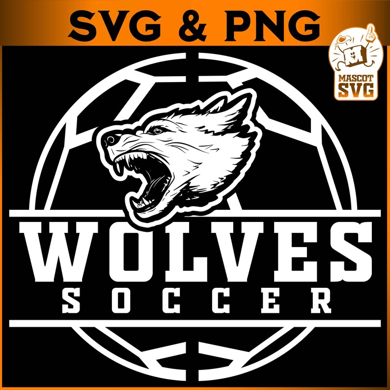 Wolves Soccer SVG Soccer Wolves Svg Wolves Svg Wolves Team Svg Wolves ...