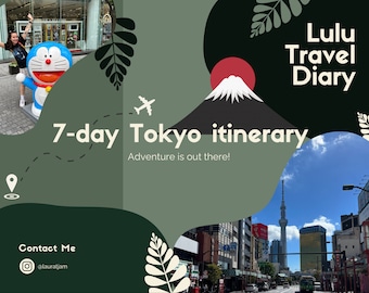 7-daagse reisroute door Tokio