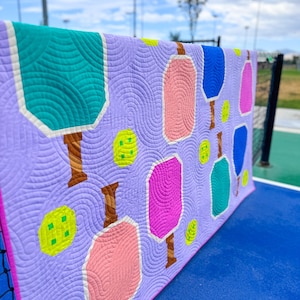 Pickle Party Pickleball Quilt Pattern - Etsy
