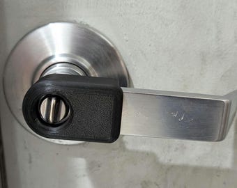 5-PACK Door Lock Guard | Door Knob Lock Protector | Prevent Accidental Locking | Easy Stick-On Door Security Solution