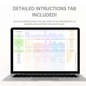 Habit Tracker Spreadsheet | Google Sheets Template | Daily Routine Goal ...