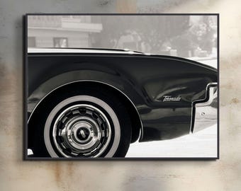 Oldsmobile Toronado Fine Art Print – Black and White Automotive Photography