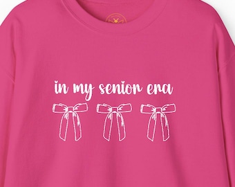 In My Senior Era strik trio sweatshirt | Afstudeer-sweatshirt met ronde hals