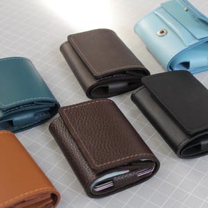 Carteira de cartão de crédito, carteira de couro, carteira masculina, carteira de couro minimalista, porta-cartões para mulheres, presente perfeito, carteira feminina
