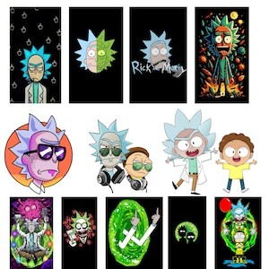 Rick undMorty svg-png Bundle, Rick morty svg-png cut Datei, Rick und morty Datei cricut, Zeichentrickfigur svg