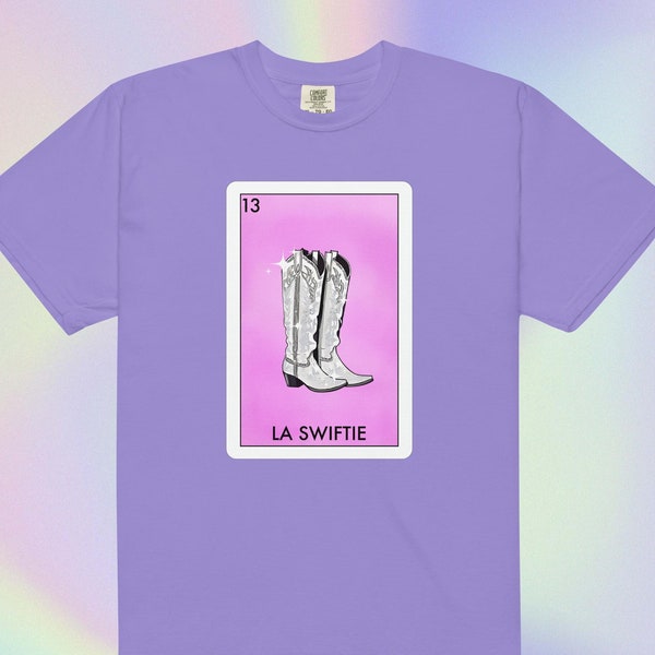 Chemise La Swiftie Loteria T-shirt Taylor Swift couleurs confort