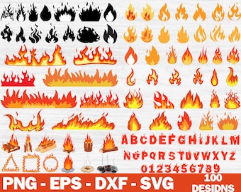 Fire SVG Bundle, Fire ClipArt, Fire Svg Files, Fire Flames Svg, Flames Frame Svg, Fire Frame Svg, Fire Png , FIRE SVG , fire eps