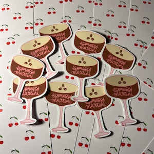 cute espresso martini sticker!
