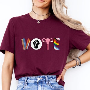 Madame President Tee, Vote Shirt, Banned Books Shirt, Reproductive Rights Tee, Political Activism Shirt, Election Shirts, Political Activist