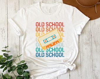 Retro Mixtape T-Shirt, 80s 90s Music Graphic Tee
