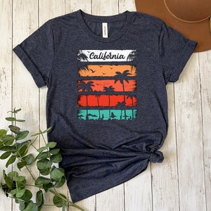California Sunset Shirt: Beach Vacation Tee