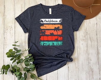 California Sunset Shirt: Beach Vacation Tee
