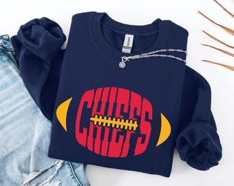 Vintage Chiefs-sweater: Kansas City voetbalfankleding