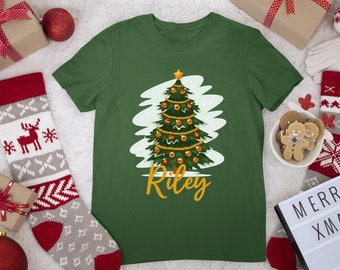 Merry Christmas Reindeer Shirt: Family Xmas Gift Tee