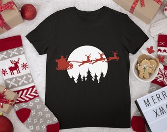 Reindeer Christmas Shirt: Family Xmas Gift Tee