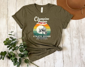 Champion League Football T-shirt: Unisex Sports Gift Australia