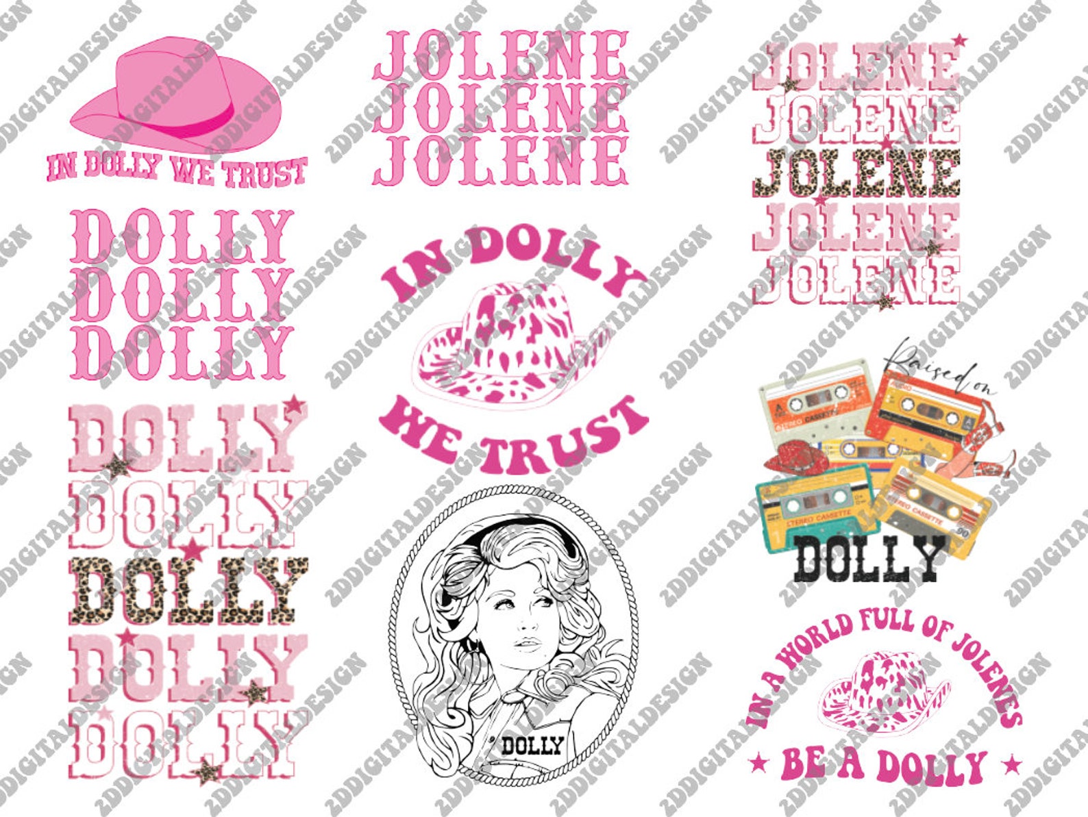 Dolly Parton Bundle, Dolly Parton Png, Raised on Png, Jolene Png, in ...