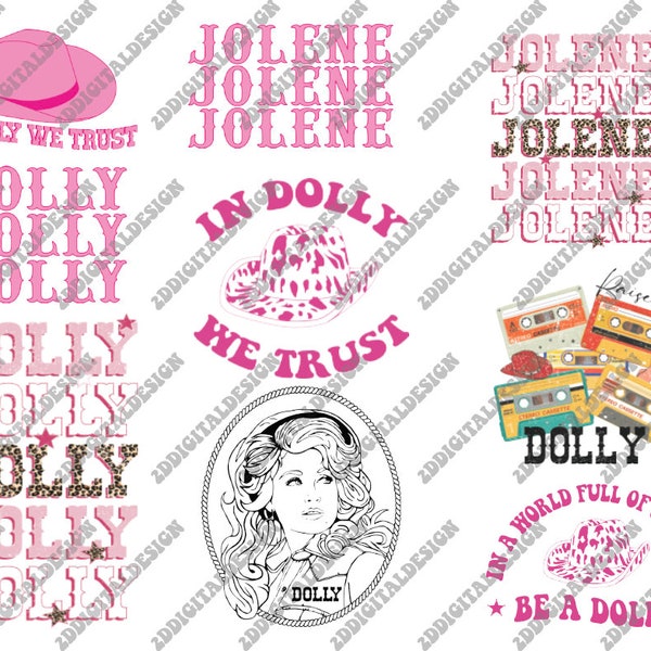 Lot Dolly Parton, Dolly Parton Png, Rehaussé au format png, Jolene Png, In Dolly We Trust Png, Musique country png, Chemise Dolly Parton, Country des années 90