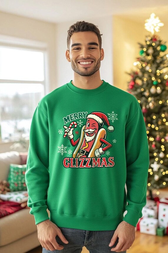 Holiday Sweater Funny Christmas Crewnecks Inappropriate Christmas