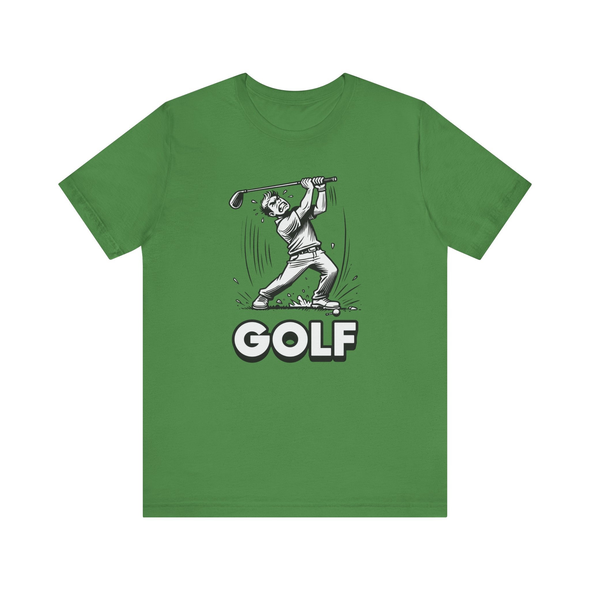Funny Golf T-shirt - Frustrated Golfer Funny Graphic Tee - Funny