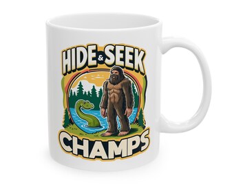 Hide and Seek Champs - おもしろいセラミックマグカップ (11 オンス、15 オンス)